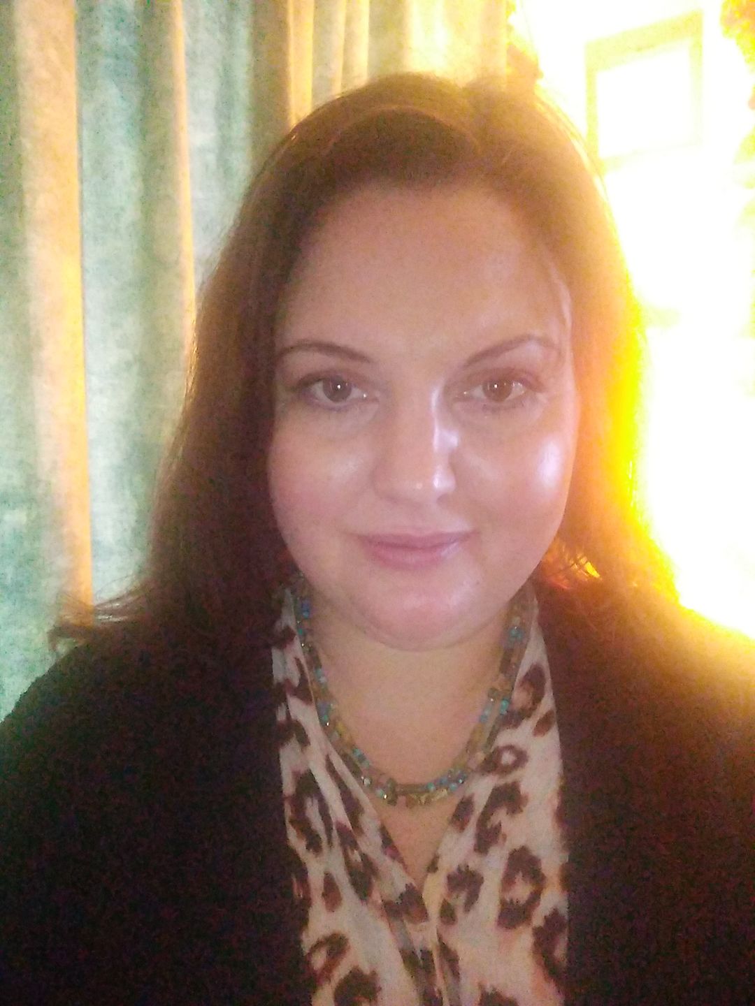 Customer photo review of Natural Mixed Gemstone Beaded Choker Necklace