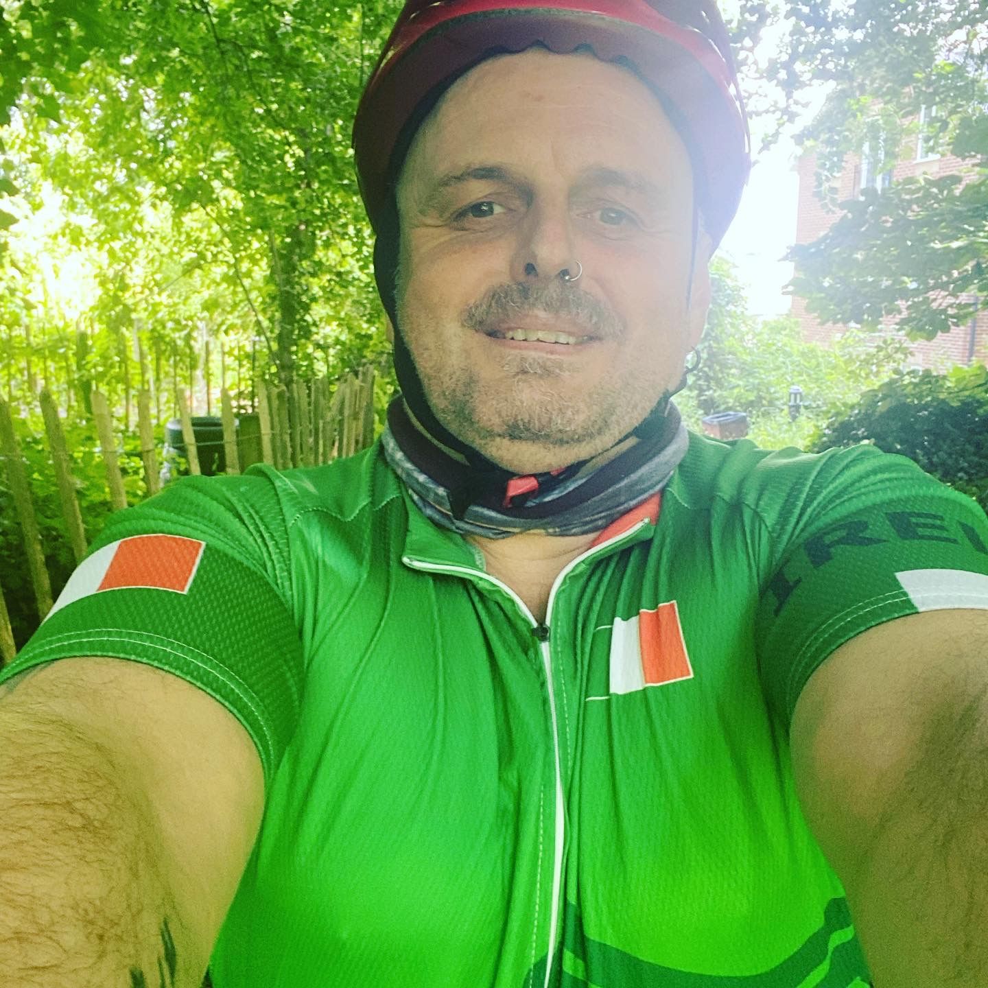 Customer photo review of Ireland Cycling Jersey