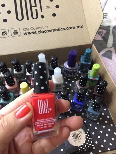 Customer photo review of Esmalte de Uñas Olé! Asclepios, 13 ml