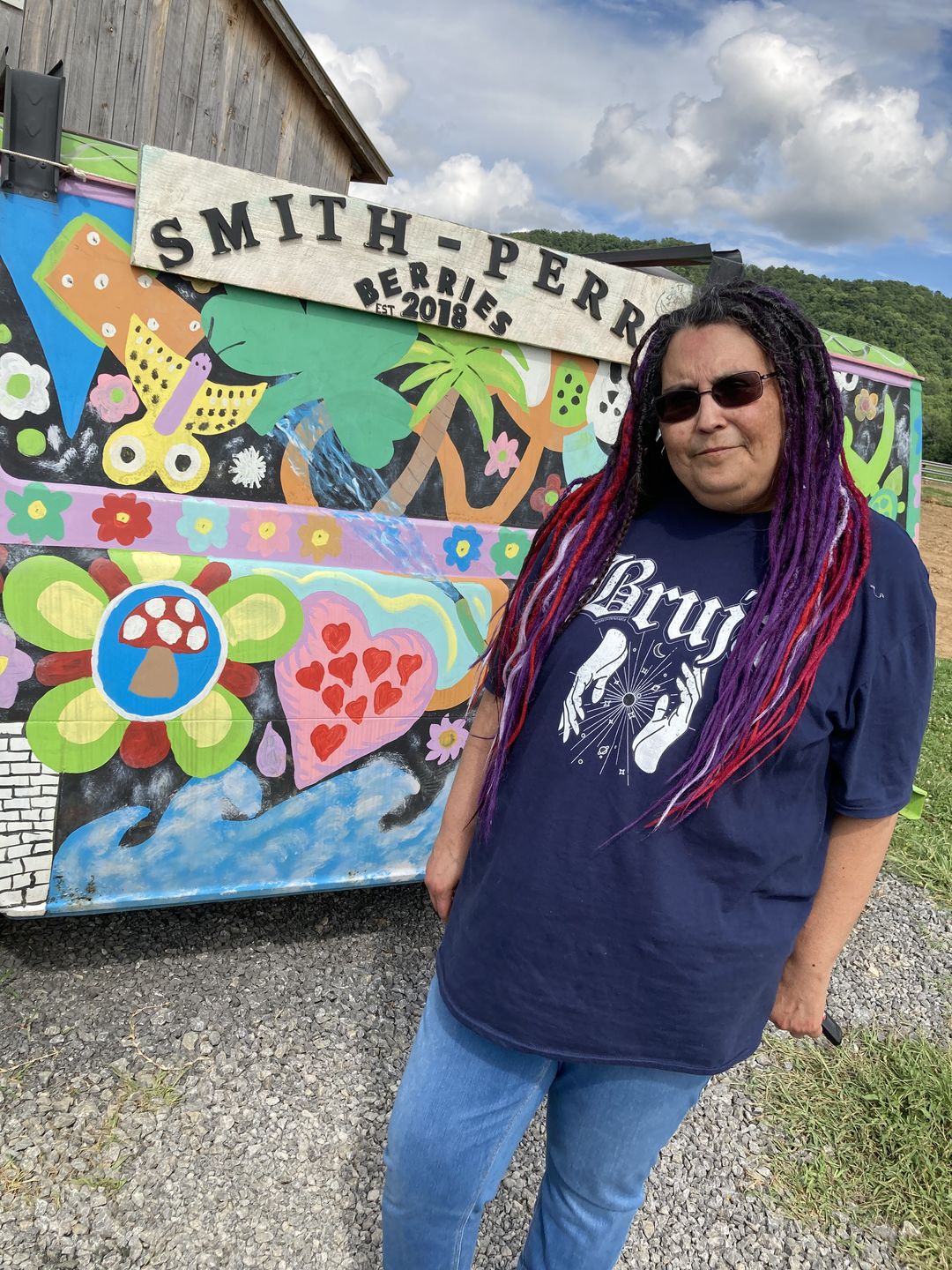 Customer photo review of Bruja Vintage Chingona T-Shirt