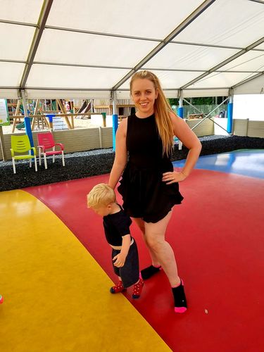 Customer photo review of Thick Longer In The Body Seamfree ELR Bodysuit - Black