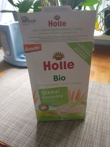 Customer photo review of Holle Organic Baby Spelt Cereal Porridge - Dinkel Epeautre