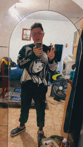 Customer photo review of "Anime" Sweatshirt