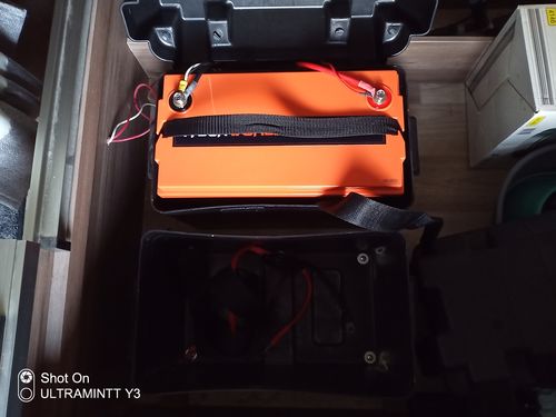 Customer photo review of iTECH120X 12V 120Ah Lithium Ion Battery LiFePO4 Deep Cycle Camping RV Solar