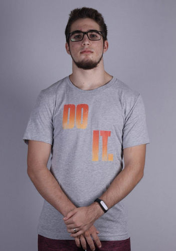 Customer photo review of Do It, Don't Quit - Men's Sweat Activated T-Shirt