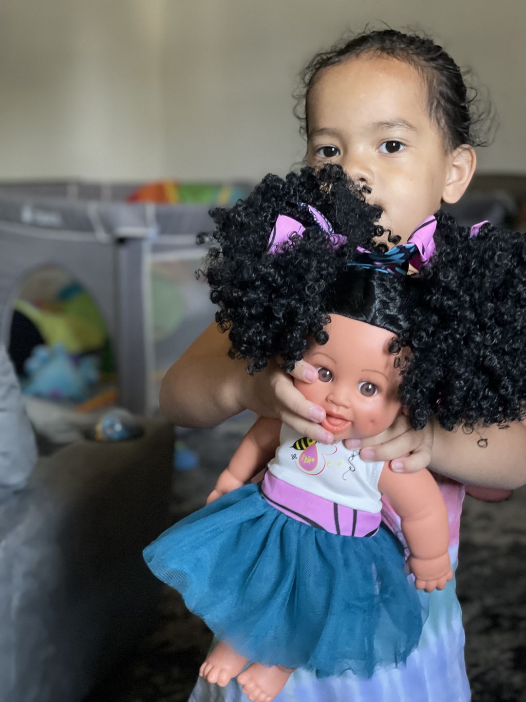 Customer photo review of Sweet Puffy Bee Baby Doll