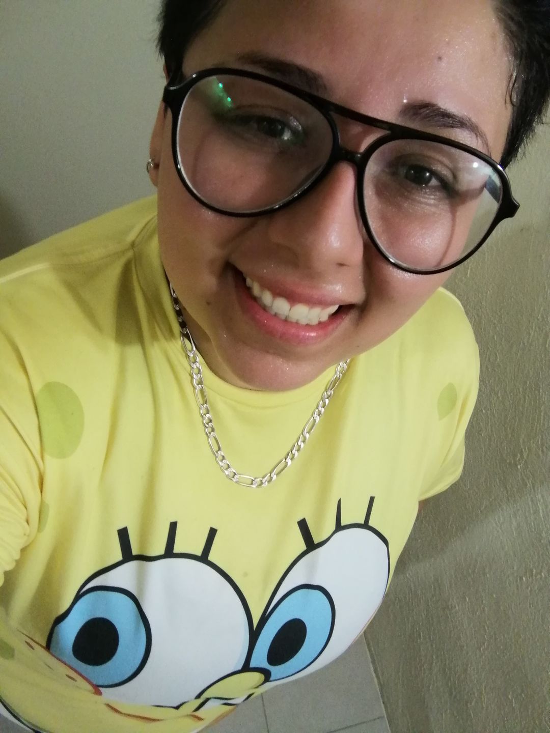 Customer photo review of Playera Pijama Bob Esponja