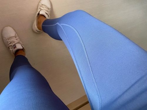 Customer photo review of BAE Yoga Pants