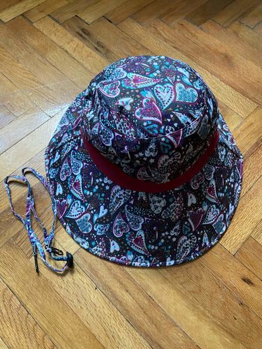 Customer photo review of Foldable Button Brim Hat