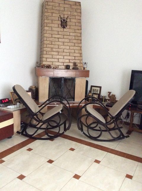 Customer photo review of Balansoar MAX BIS PLUS, maro/wenge, stofa/lemn indoit, 52x90x95 cm