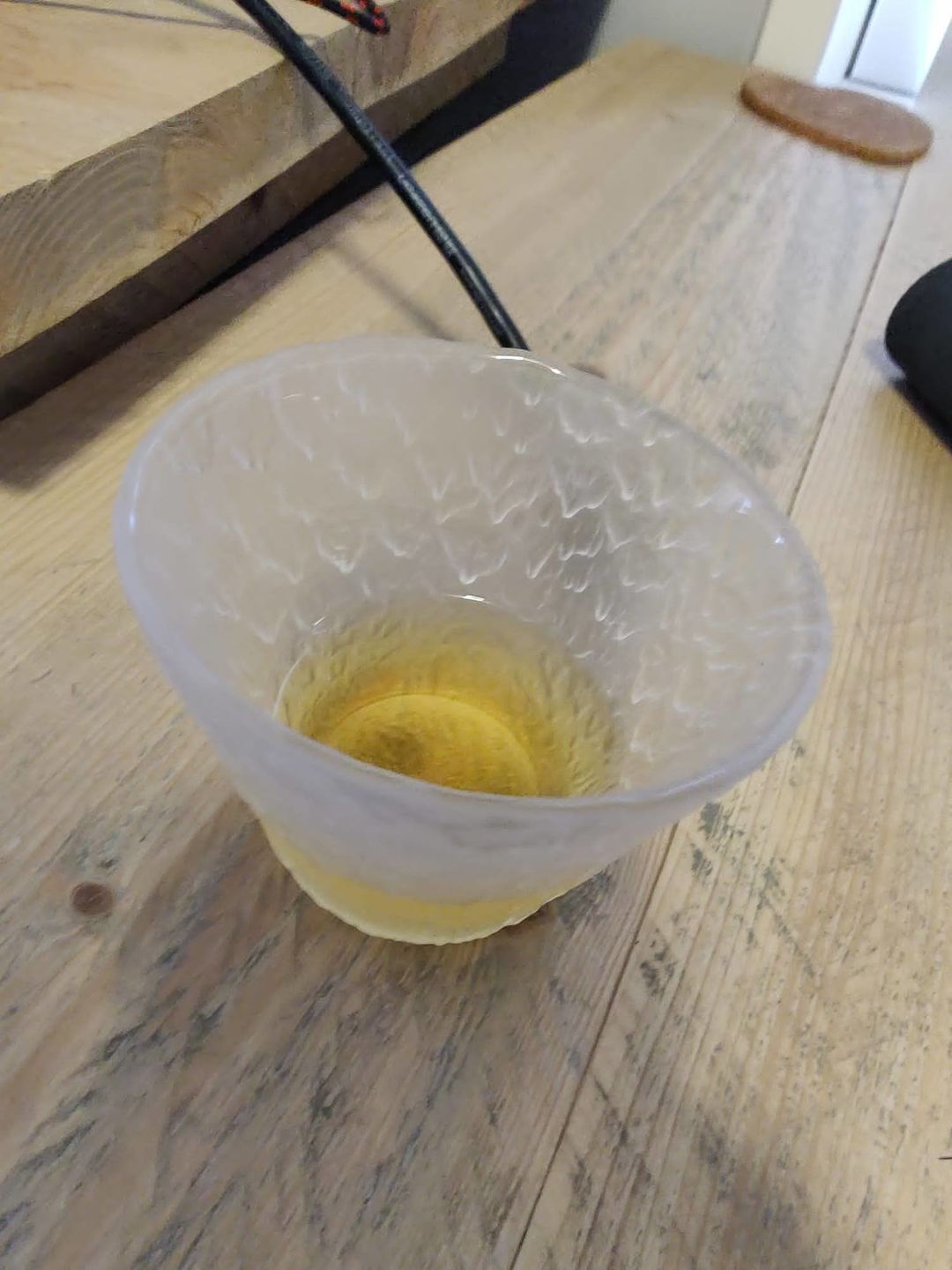 Customer photo review of Yuki - Japanese EDO Kiriko Whiskey Glass