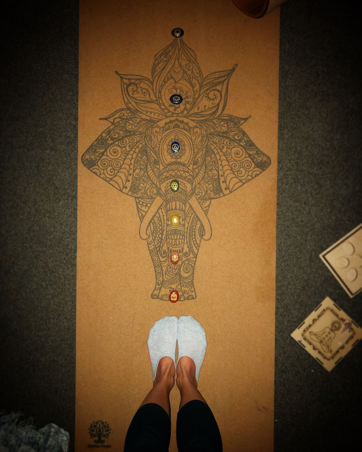 Customer photo review of Elephant Yoga Mat
