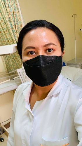 Customer photo review of [USA] AirQueen NANO BLACK MASK (WITH CLIP)