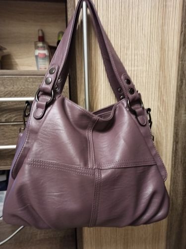 Customer photo review of 2021 Premium Leather Hobo Bag