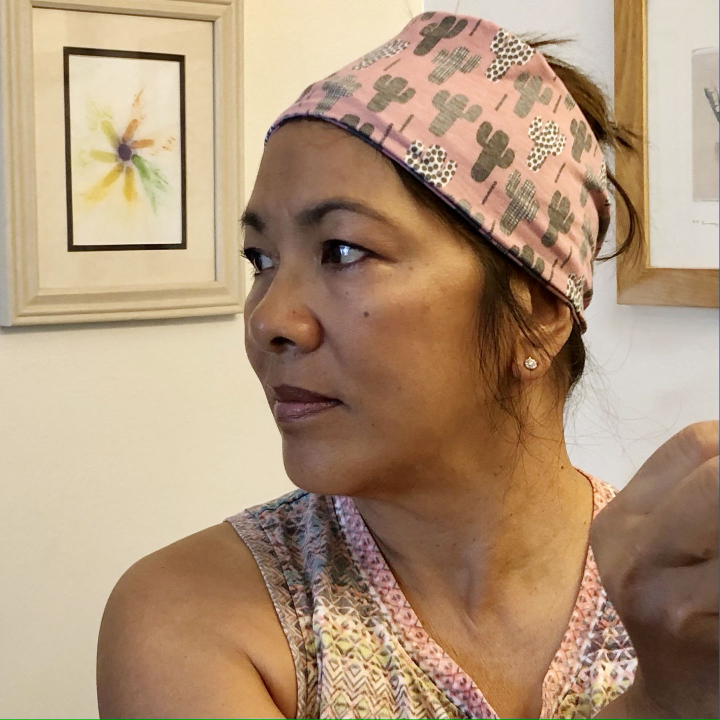 Customer photo review of TRIBE - 4'' Headband