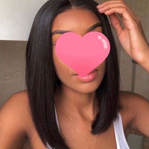 Customer photo review of Straight Soft Bob Wig for Black Women【FREE SHIPPING】