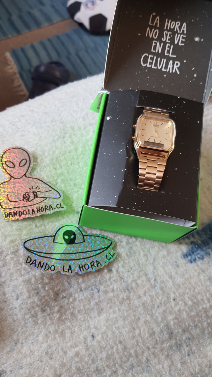 Customer photo review of Reloj Casio Vintage AQ-230GA-9DMQ Dorado