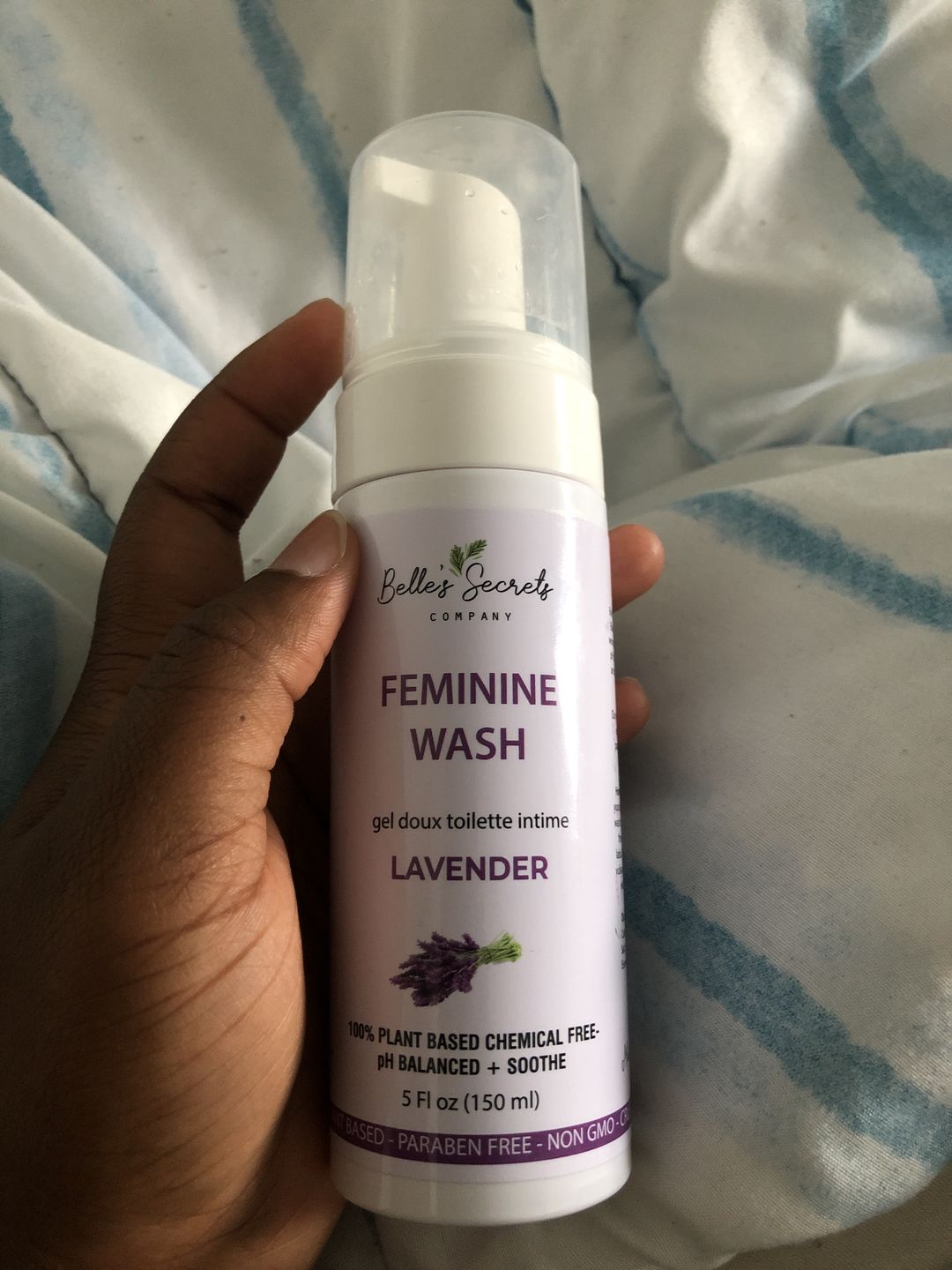 Customer photo review of Calming Lavender Wash