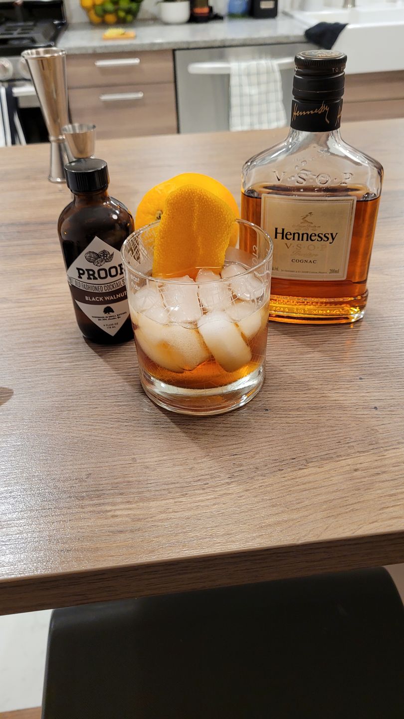 Customer photo review of Old Fashioned Cocktail Syrup Mini Set