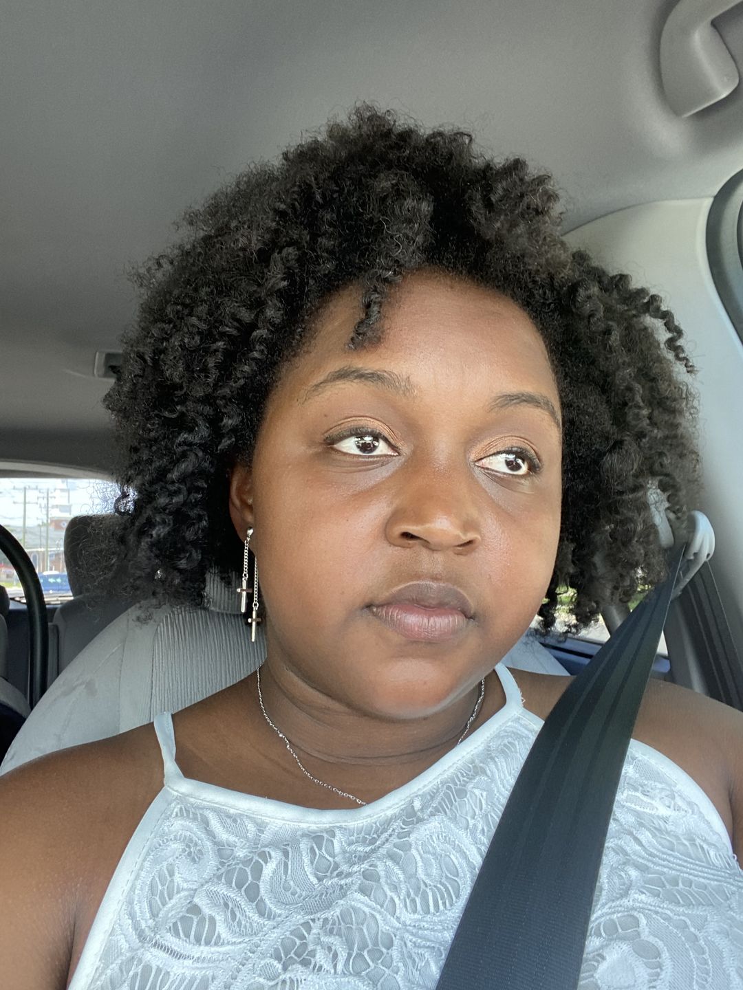Customer photo review of Heavenly Hydration Grapeseed Hair Mist