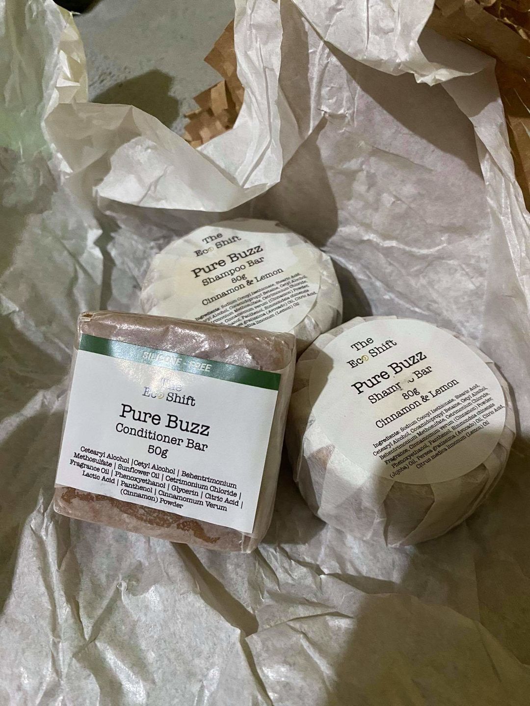 Customer photo review of Pure Buzz | Shampoo Bar