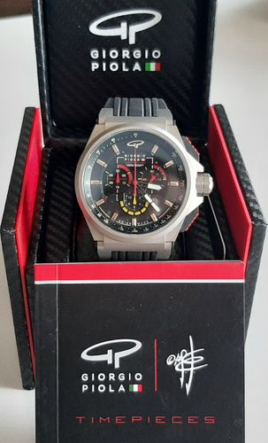 Customer photo review of Strat-3 - Black Titanium Swiss Sport Chrono Watch (LTD)