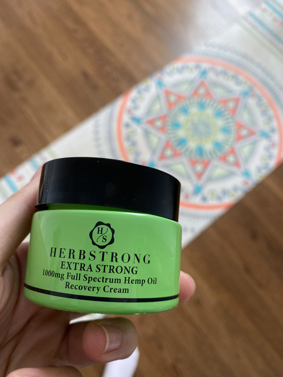 Customer photo review of Extra Strong Recovery Cream