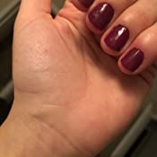 Customer photo review of MAGIC NAIL POLISH - UP TO 50% OFF LAST DAY PROMOTION!