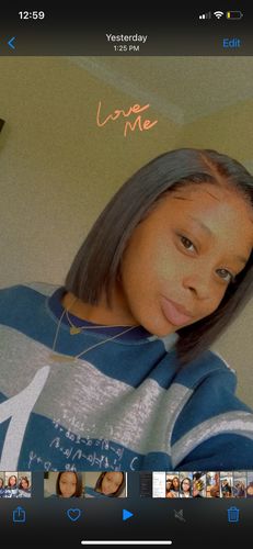 Customer photo review of Straight Soft Bob Wig for Black Women【FREE SHIPPING】