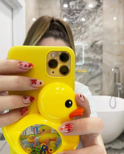 Customer photo review of Duck Game IPhone Case