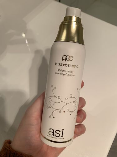Customer photo review of Rejuvenating Foaming Cleanser