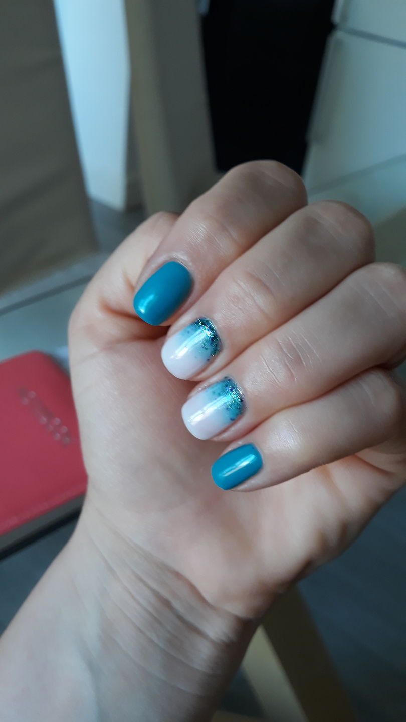 Customer photo review of Semilac Fiber Base UV Gel Polish 7 ml