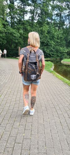 Customer photo review of SMALL PATCH Nature Heartbeat (schwarzblau)