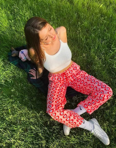 Customer photo review of Professional Heartbreaker Wide Pants