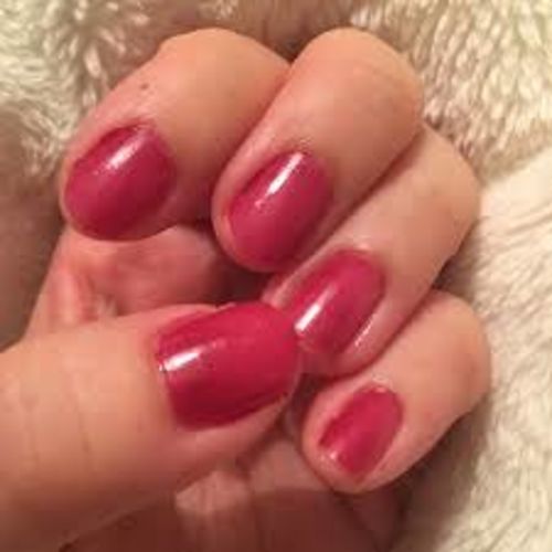 Customer photo review of MAGIC NAIL POLISH - UP TO 50% OFF LAST DAY PROMOTION!