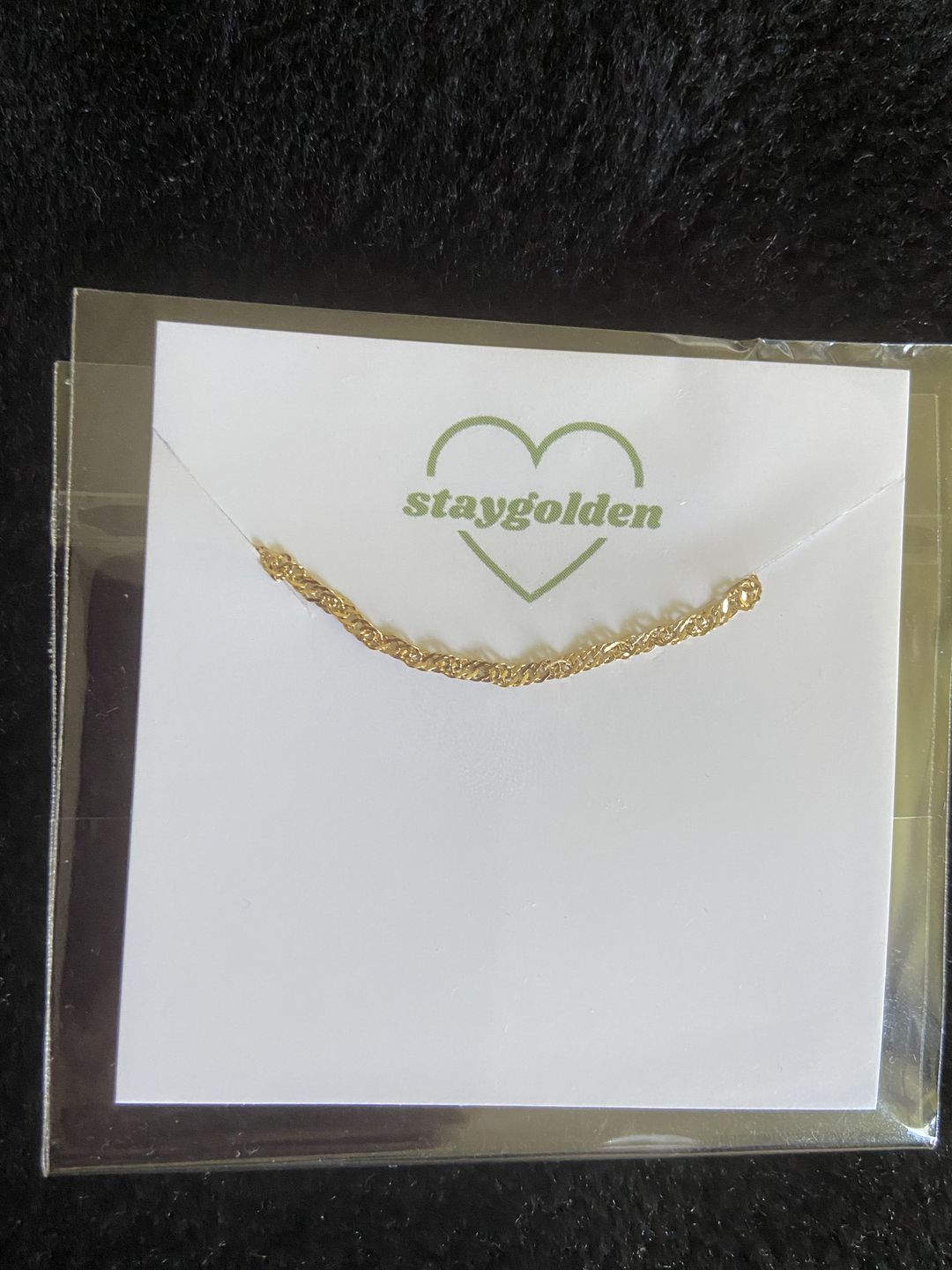 Customer photo review of Dainty Rope Chain