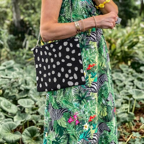 Customer photo review of Party Polka Dot Clutch