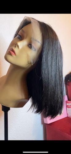 Customer photo review of Straight Soft Bob Wig for Black Women【FREE SHIPPING】