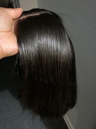 Customer photo review of Straight Soft Bob Wig for Black Women【FREE SHIPPING】