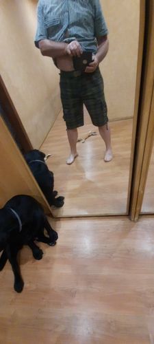 Customer photo review of Men's cargo shorts