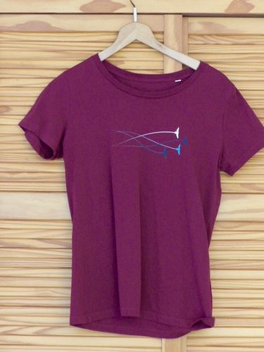 Customer photo review of VOGEL SPUR - Bio Damen Shirt