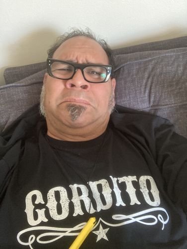 Customer photo review of Gordito Vintage Print T-Shirt (Click Link Below For 4-5XL Gorditos! :)