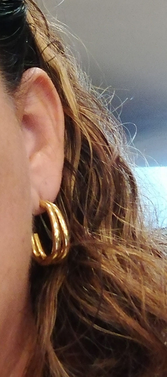 Customer photo review of Aretes Jaydy