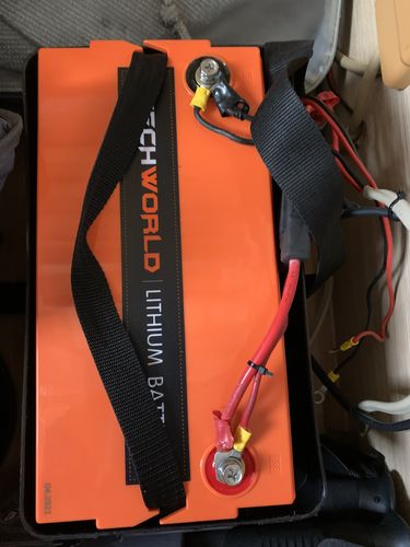Customer photo review of iTECH120X 12V 120Ah Lithium Ion Battery LiFePO4 Deep Cycle Camping RV Solar
