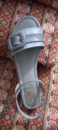 Customer photo review of Grey Color Formal Sandals FR4541
