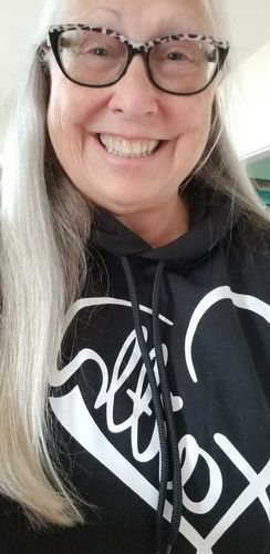 Customer photo review of Faith Heart Hoodie