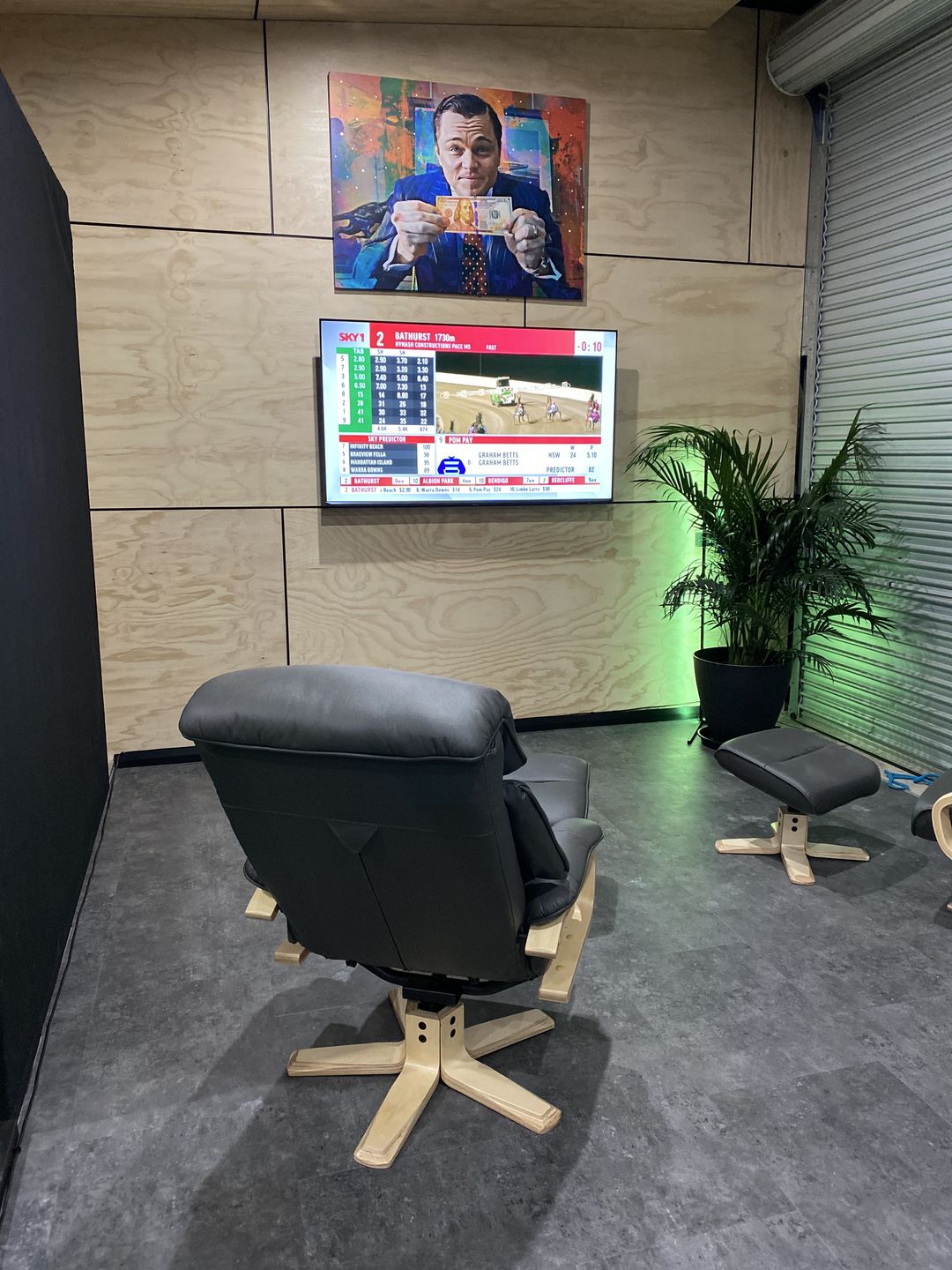 Customer photo review of The Wolf of Wall Street Wall Art