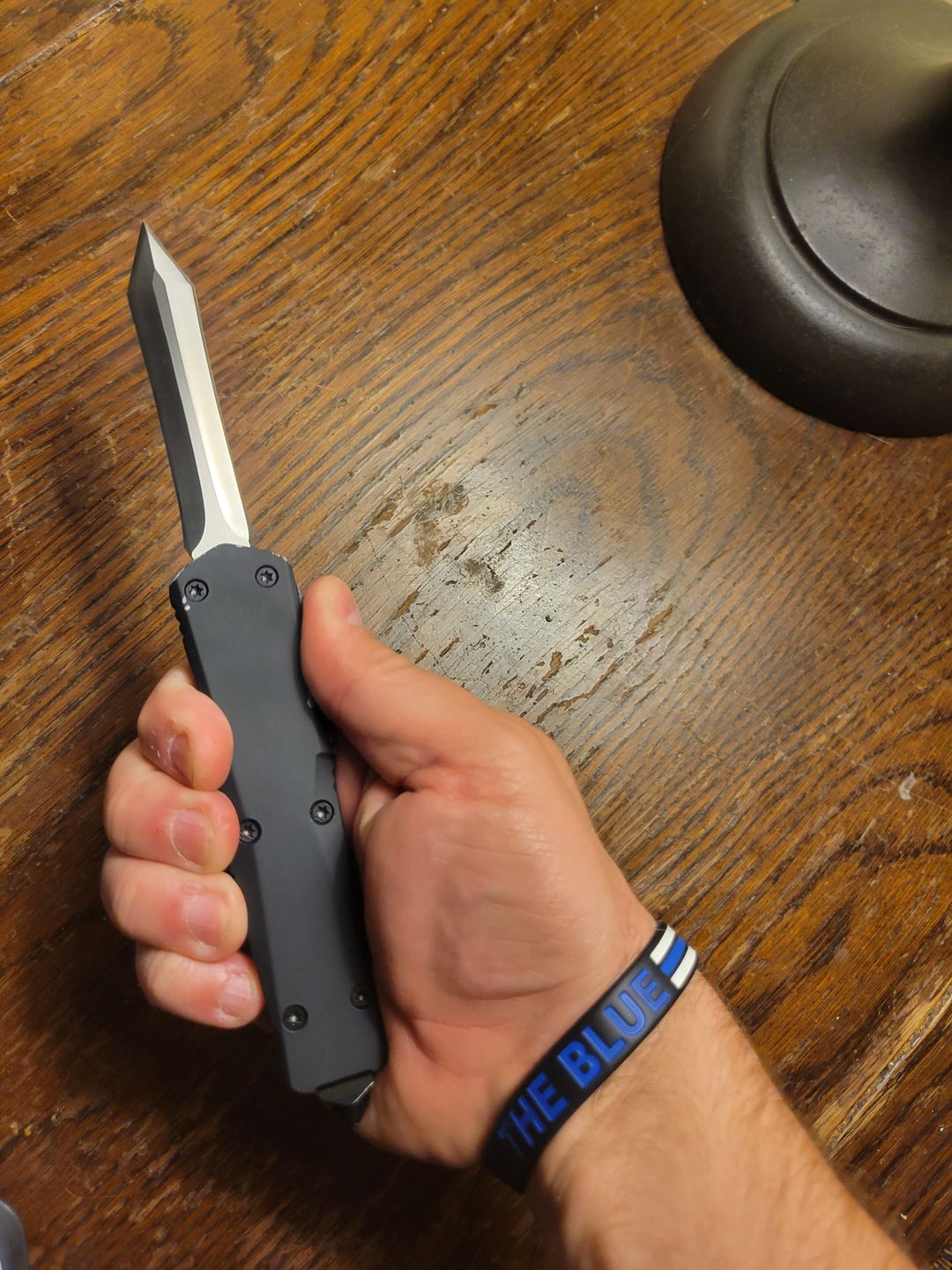 Customer photo review of Black Ghost D/A OTF - Spartan Blade