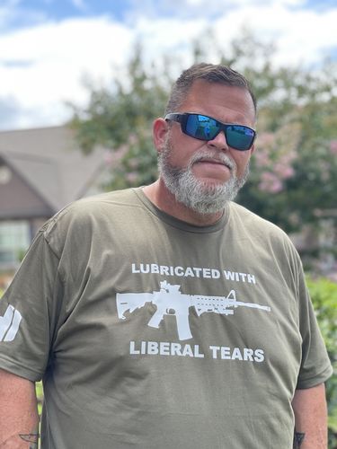 Customer photo review of Lubricated With Liberal Tears Mens Apparel