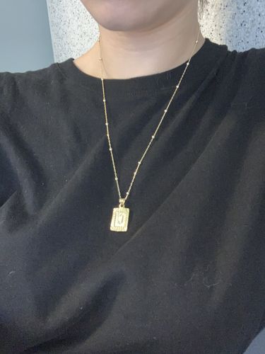 Customer photo review of Buchstabenplatte